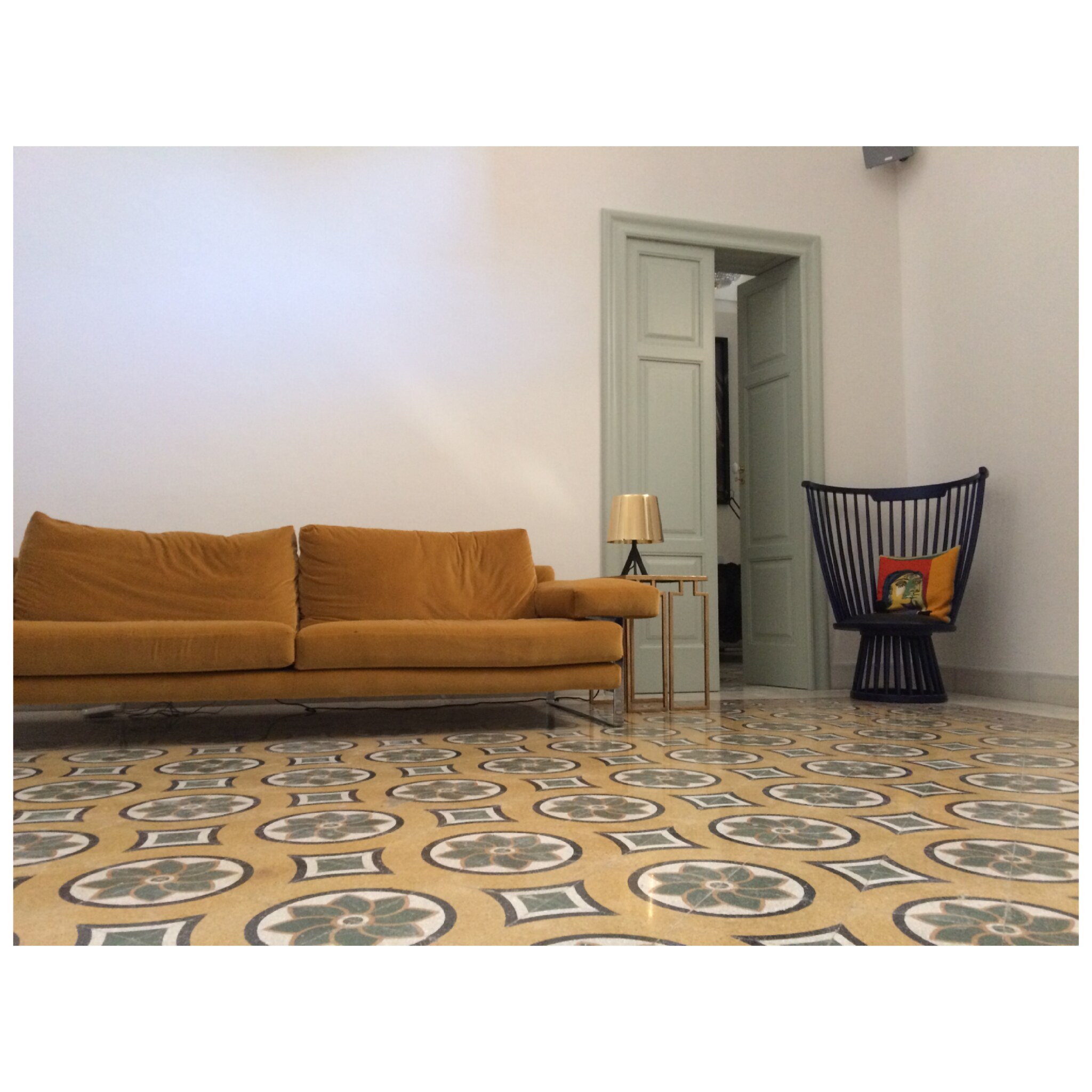 Villa storica: ambiente living interno